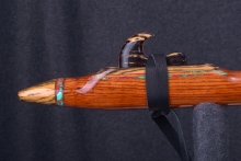 Honduran Rosewood Native American Flute, Minor, Low F-4, #S6K (4)